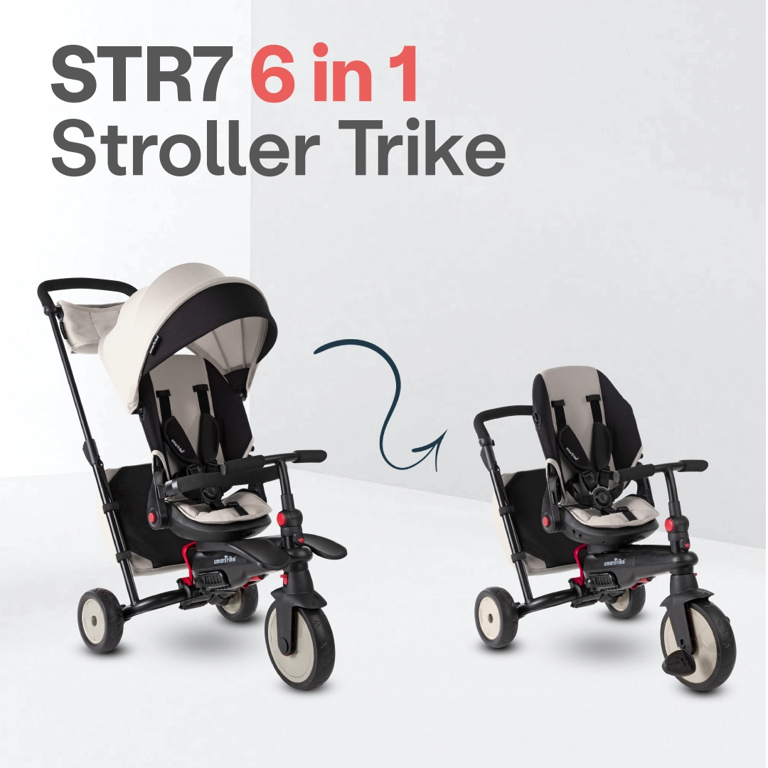 Tricycle évolutif pliable 6 en 1 smarTrike STR3 bleu - Tricycles